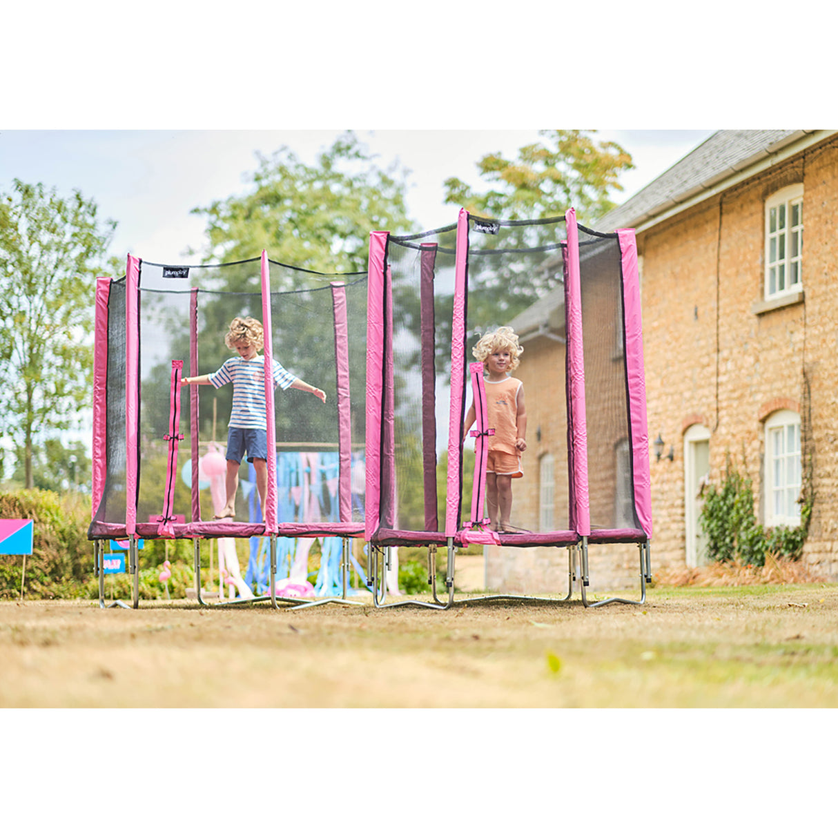 Plum Junior Trampoline, Pink (6 ft)