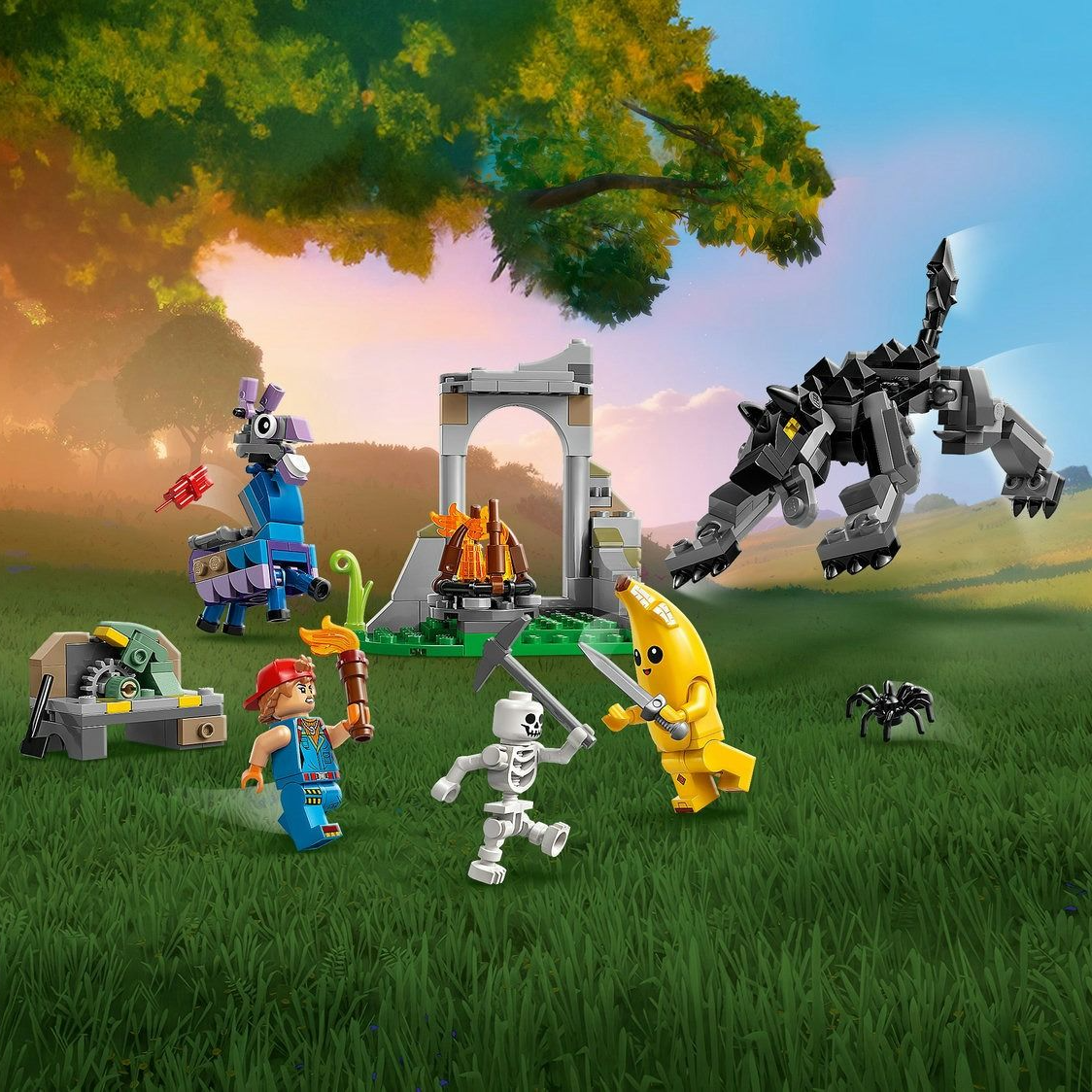 LEGO Fortnite Peely & Sparkplug's Camp 77075