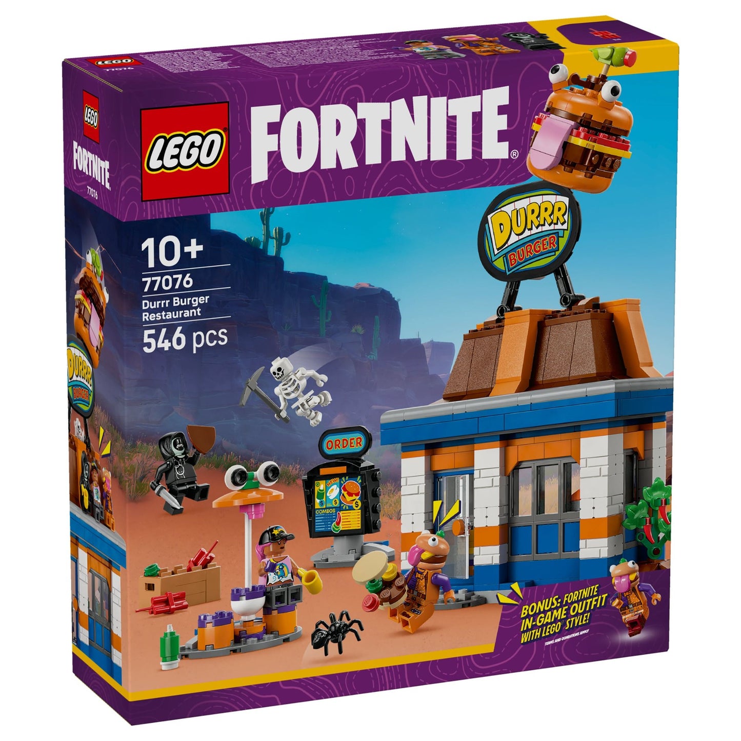 LEGO Fortnite Durrr Burger Restaurant 77076