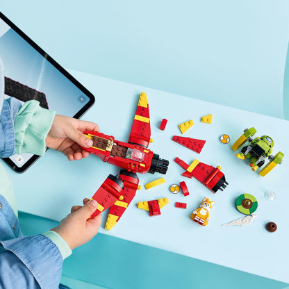 LEGO Sonic Tails Tornado-1 77119