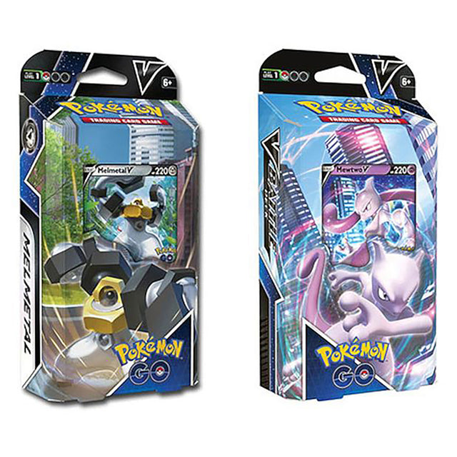 Pokemon TCG Trading Card Game GO - V Battle Deck Mewtwo V and Melmetal V Assorted