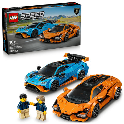 LEGO Speed Champions Lamborghini Revuelto & Huracán Vehicle 77238