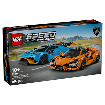 LEGO Speed Champions Lamborghini Revuelto & Huracán Vehicle 77238