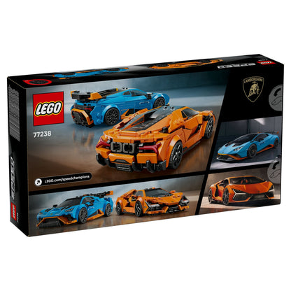 LEGO Speed Champions Lamborghini Revuelto & Huracán Vehicle 77238