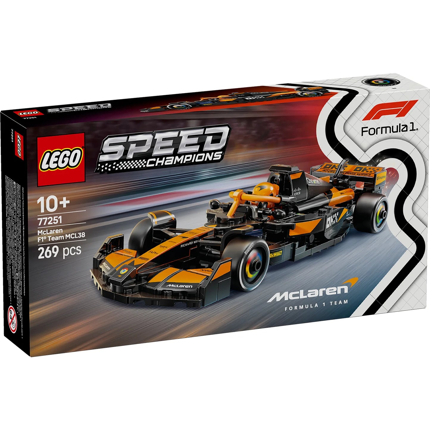LEGO Speed Champions McLaren F1 Team MCL38 Race Car