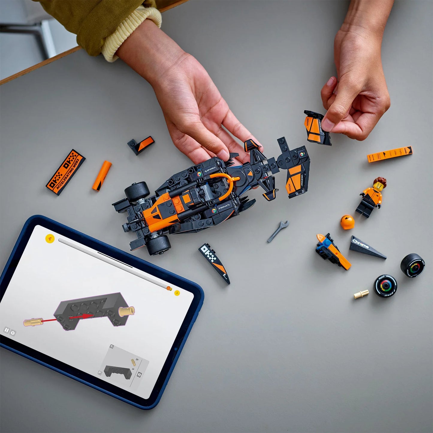 LEGO Speed Champions McLaren F1 Team MCL38 Race Car