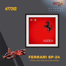 Display Case For LEGO® Speed Champion 77242 Ferrari SF-24 F1