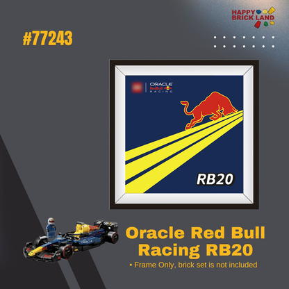 Display Case For LEGO® Speed Champion 77243 Red Bull
