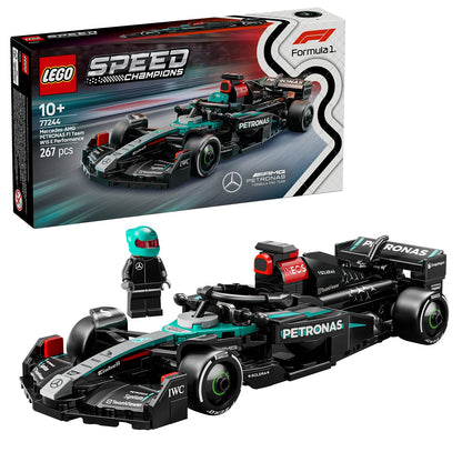 LEGO Speed Champions Mercedes-AMG PETRONAS F1 Team Car & Display Case Bundle