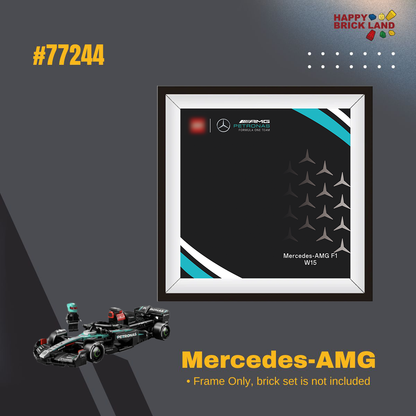 Display Case For LEGO® Speed Champion 77244 Mercedes-AMG