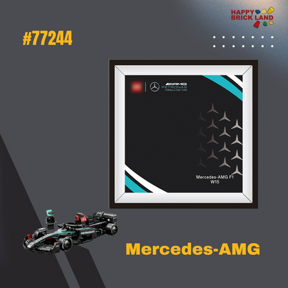 LEGO Speed Champions Mercedes-AMG PETRONAS F1 Team Car & Display Case Bundle