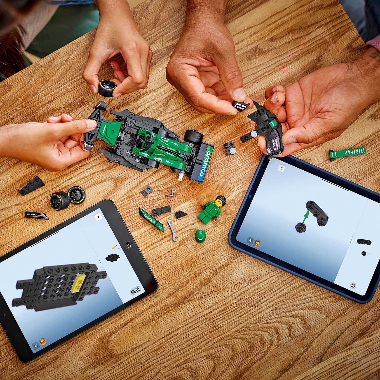 LEGO Speed Champions Aston Martin Aramco F1 AMR24 Race Car