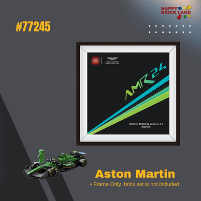 Display Case For LEGO® Speed Champion 77245 Aston Martin