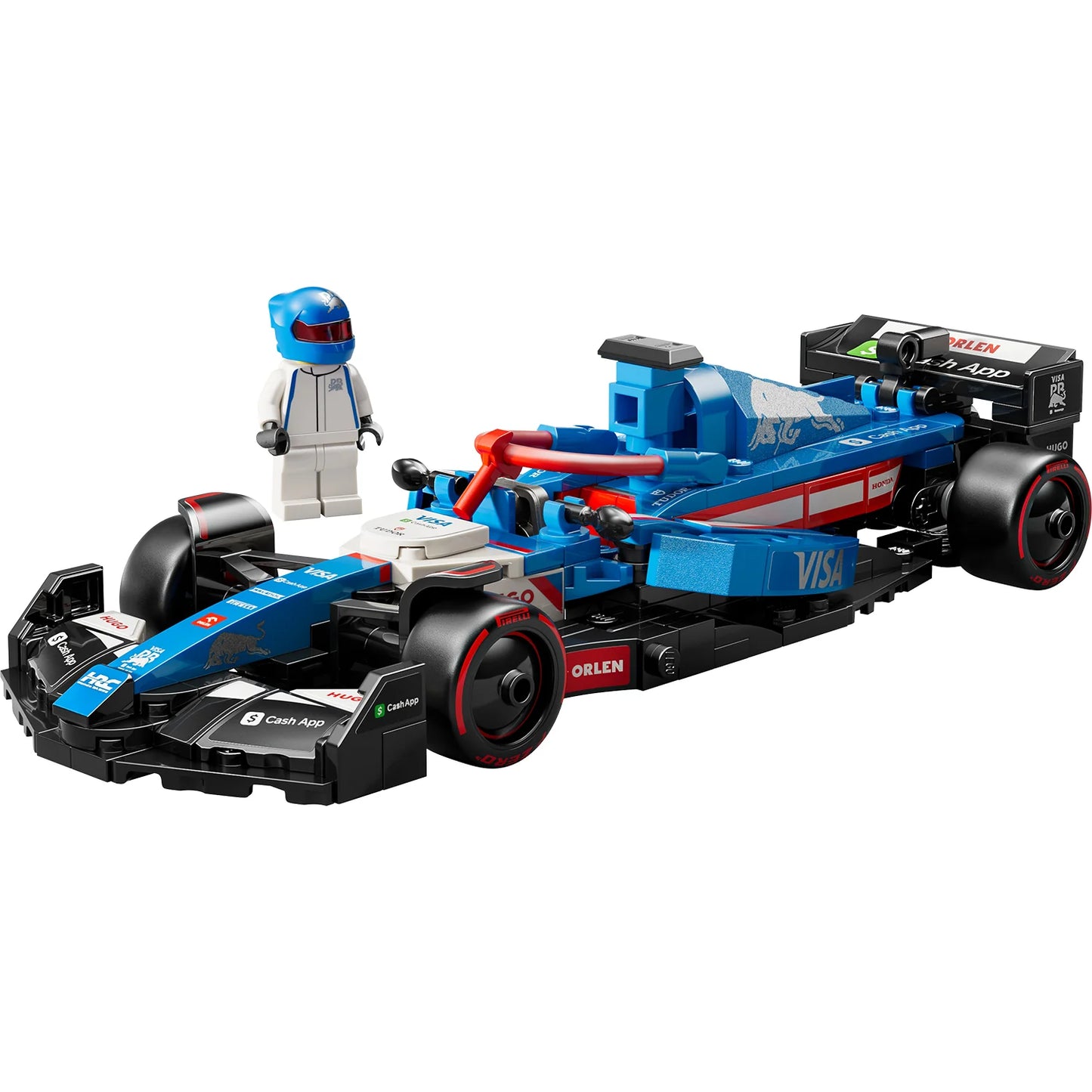 LEGO Speed Champions Visa Cash App RB VCARB 01 F1 Race Car