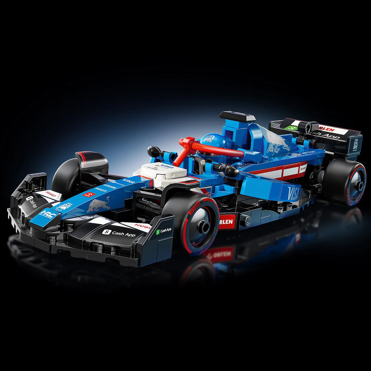 LEGO Speed Champions Visa Cash App RB VCARB 01 F1 Race Car