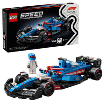 LEGO Speed Champions Visa Cash App RB VCARB 01 F1 Race Car & Display Case Bundle