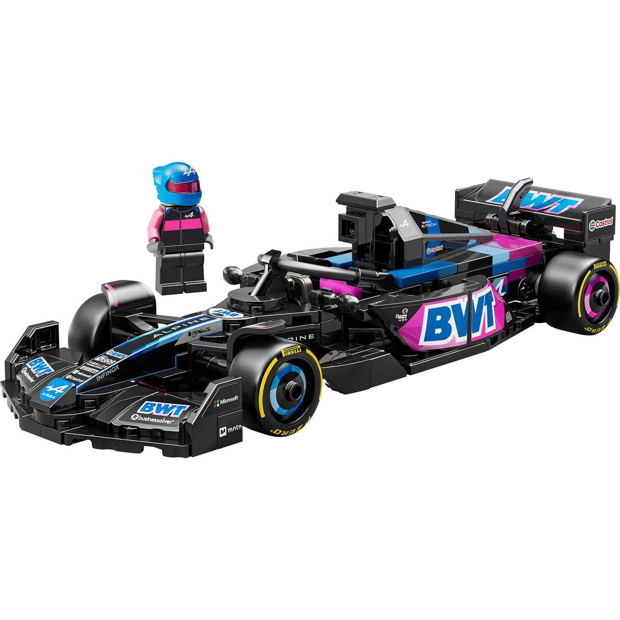 LEGO Speed Champions BWT Alpine F1 Team A524 Race Car