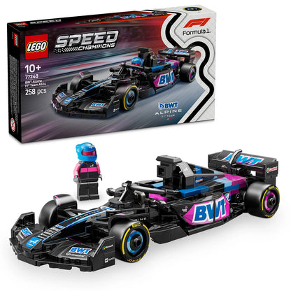 LEGO Speed Champions BWT Alpine F1 Team A524 Race Car & Display Case Bundle