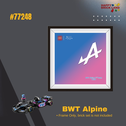 Display Case For LEGO® Speed Champion 77248 BWT Alpine F1