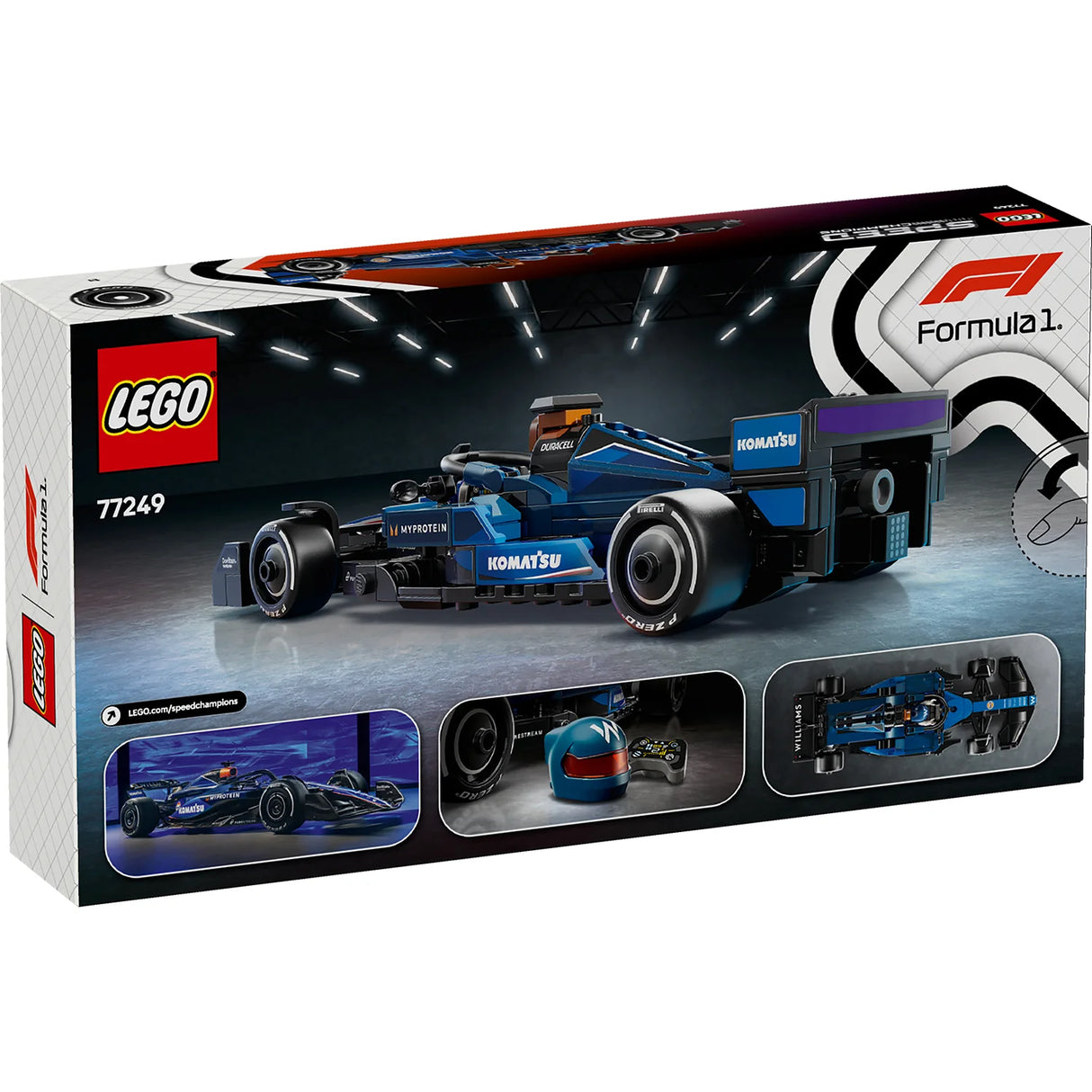 LEGO Speed Champions Williams Racing FW46 F1 Race Car