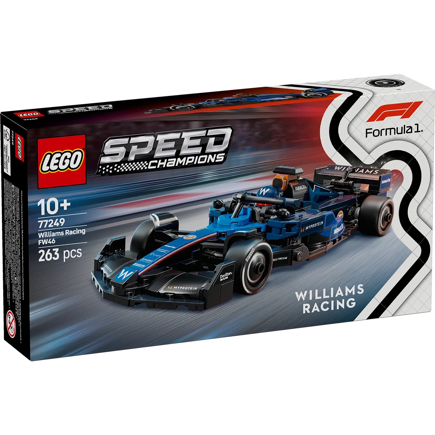 LEGO Speed Champions Williams Racing FW46 F1 Race Car
