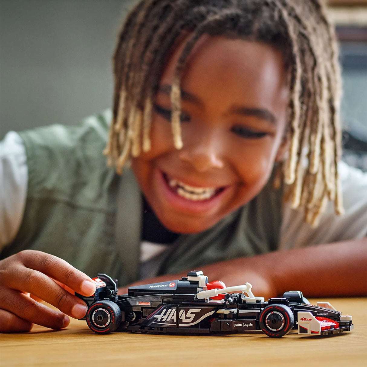 LEGO Speed Champions MoneyGram Haas F1 Team VF-24 Race Car