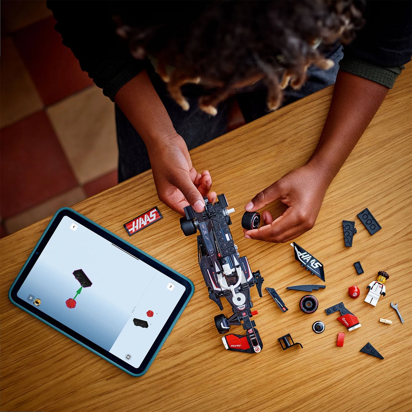 LEGO Speed Champions MoneyGram Haas F1 Team VF-24 Race Car