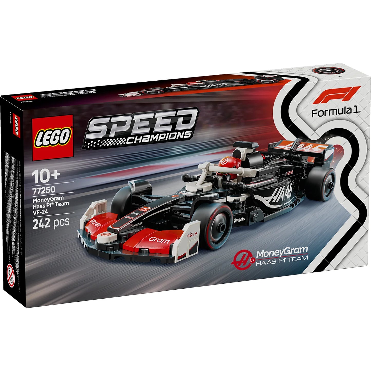 LEGO Speed Champions MoneyGram Haas F1 Team VF-24 Race Car
