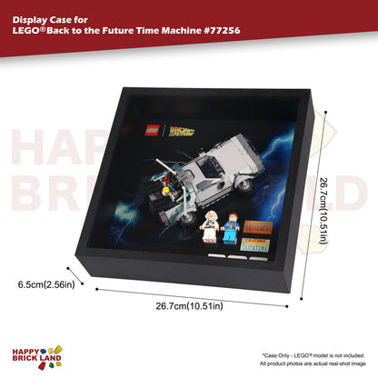 Display Case For LEGO® 77256 Time Machine from Back to the Future
