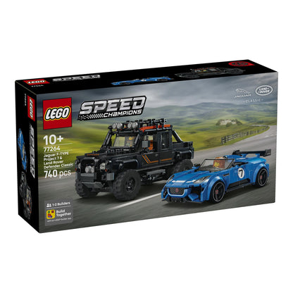 LEGO Speed Champions Jaguar Project 7 & Land Rover Defender 77264