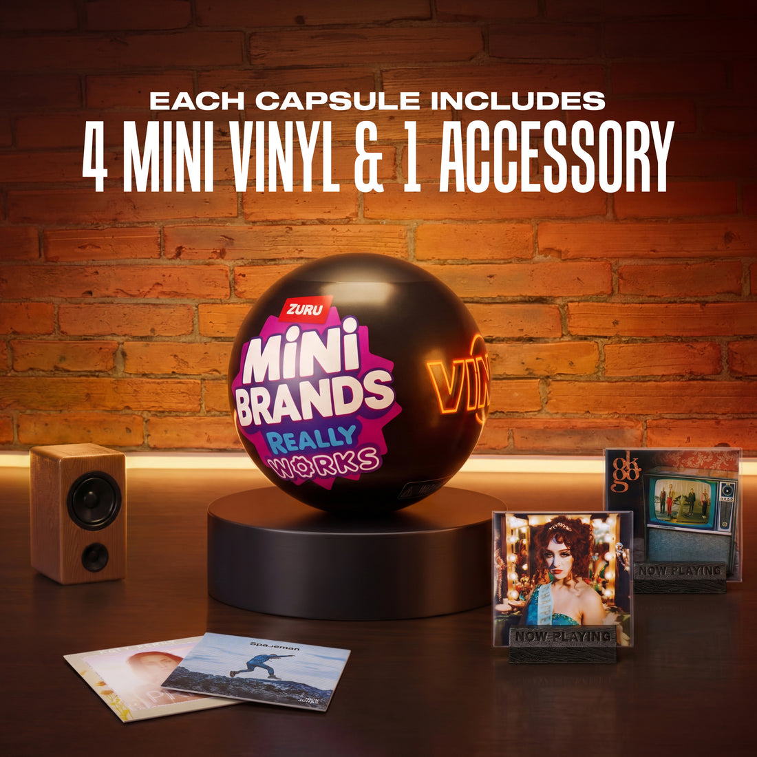 Mini Brands Really Works Vinyl Series 1 Capsule Assortment – Toys