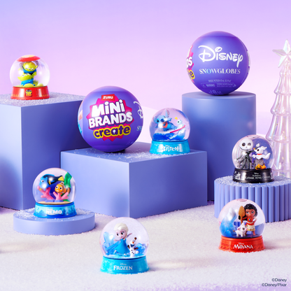 Zuru Mini Brands Mini Snow Globe Disney Capsule Series 1 