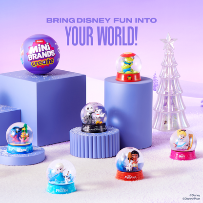 Zuru Mini Brands Mini Snow Globe Disney Capsule Series 1 
