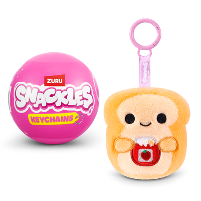 ZURU Snackles Keychains Capsule Series 1 assorted