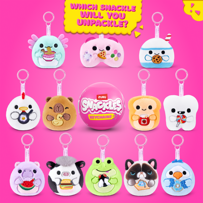 ZURU Snackles Keychains Capsule Series 1 assorted