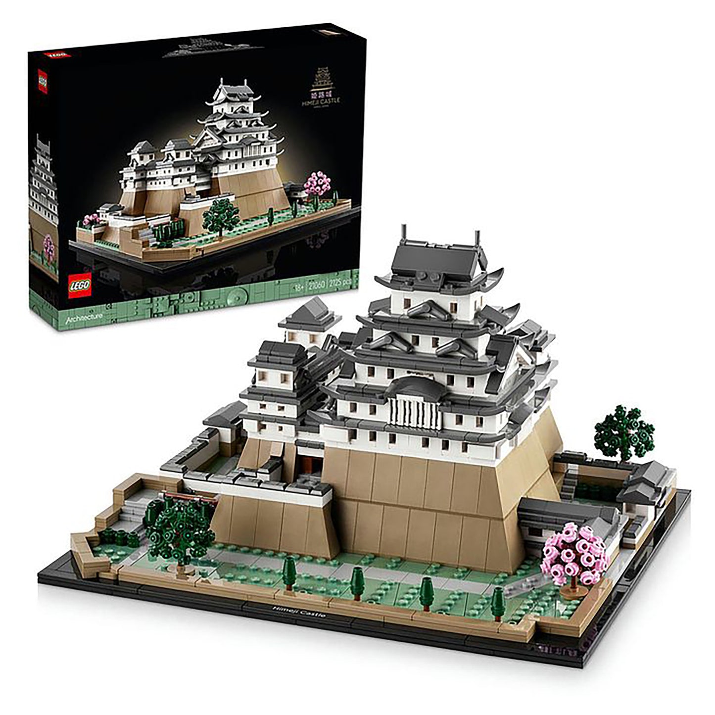 LEGO Architecture Landmarks Collection: Himeji Castle 21060 (2125 pieces)