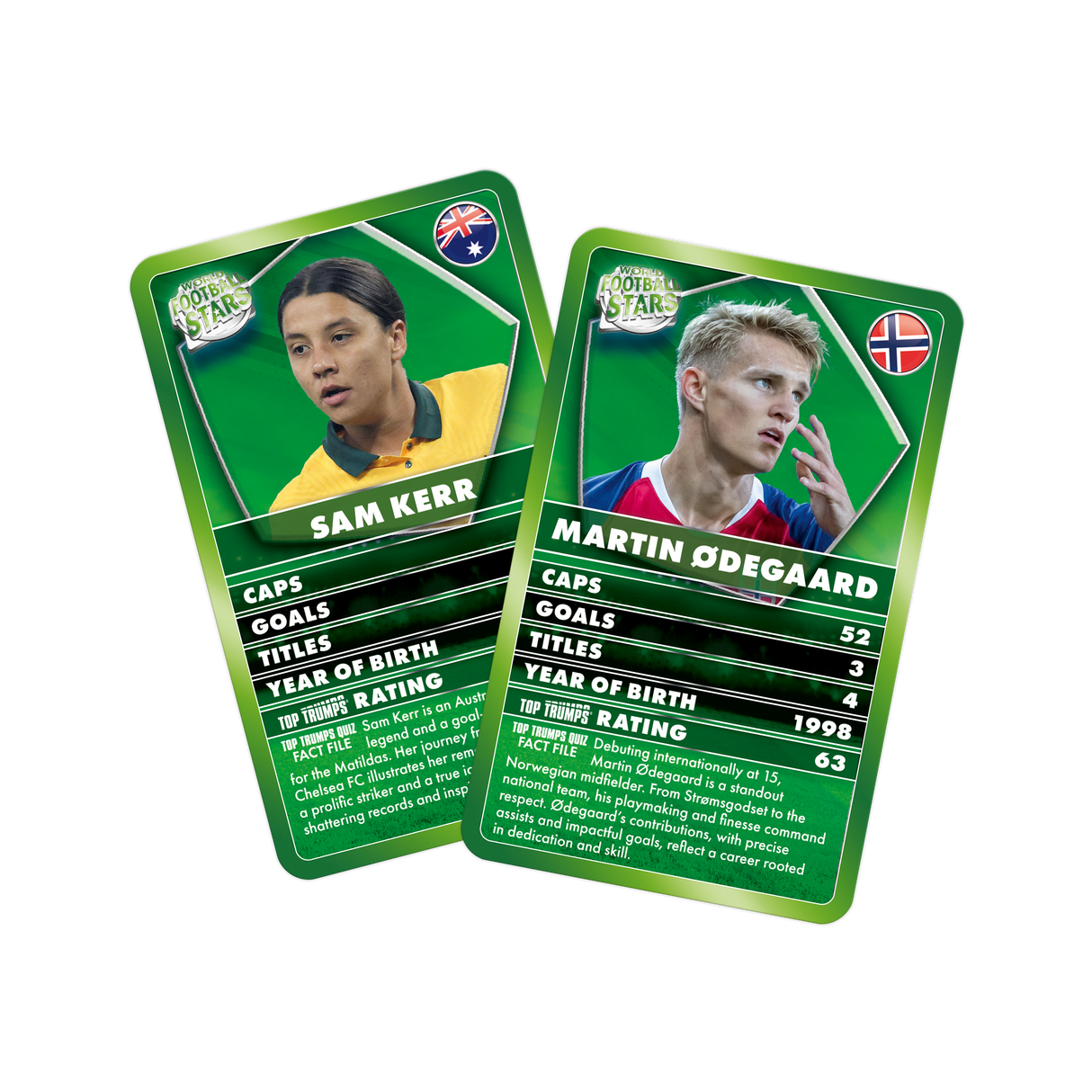 Top Trumps World Football Stars Card Game