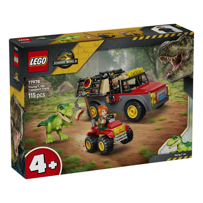 LEGO Jurassic World Young T. Rex Transport Truck 77978