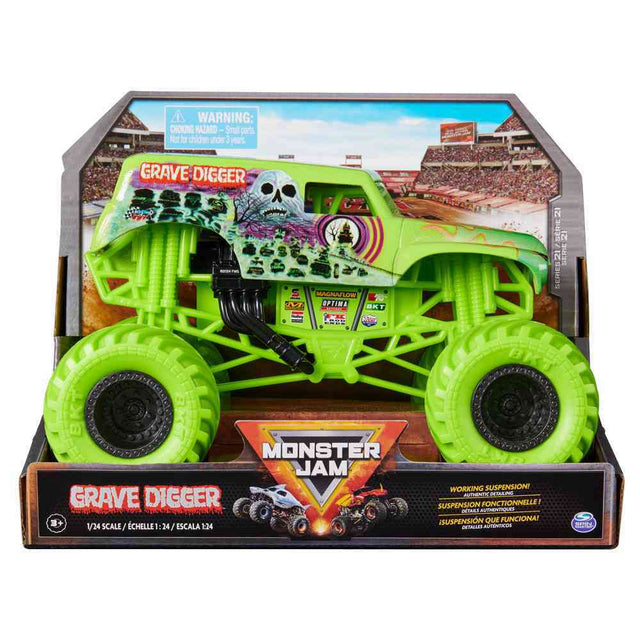 Monster Jam 1:24 Die Cast Grave Digger