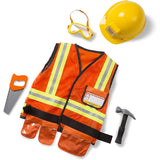 Melissa & Doug Construction Worker Costume Set