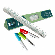 White Smoke HeyDoodle DinoRoar Sketchband - Reusable Colouring & Doodle Slap Bracelet Kids Colouring Books
