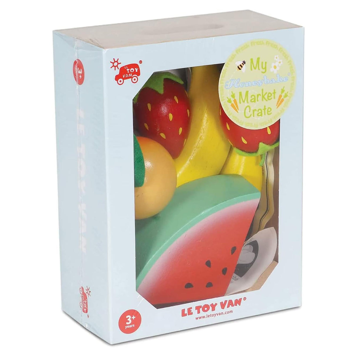 Le Toy Van Honeybake Smoothie Fruit in Crate