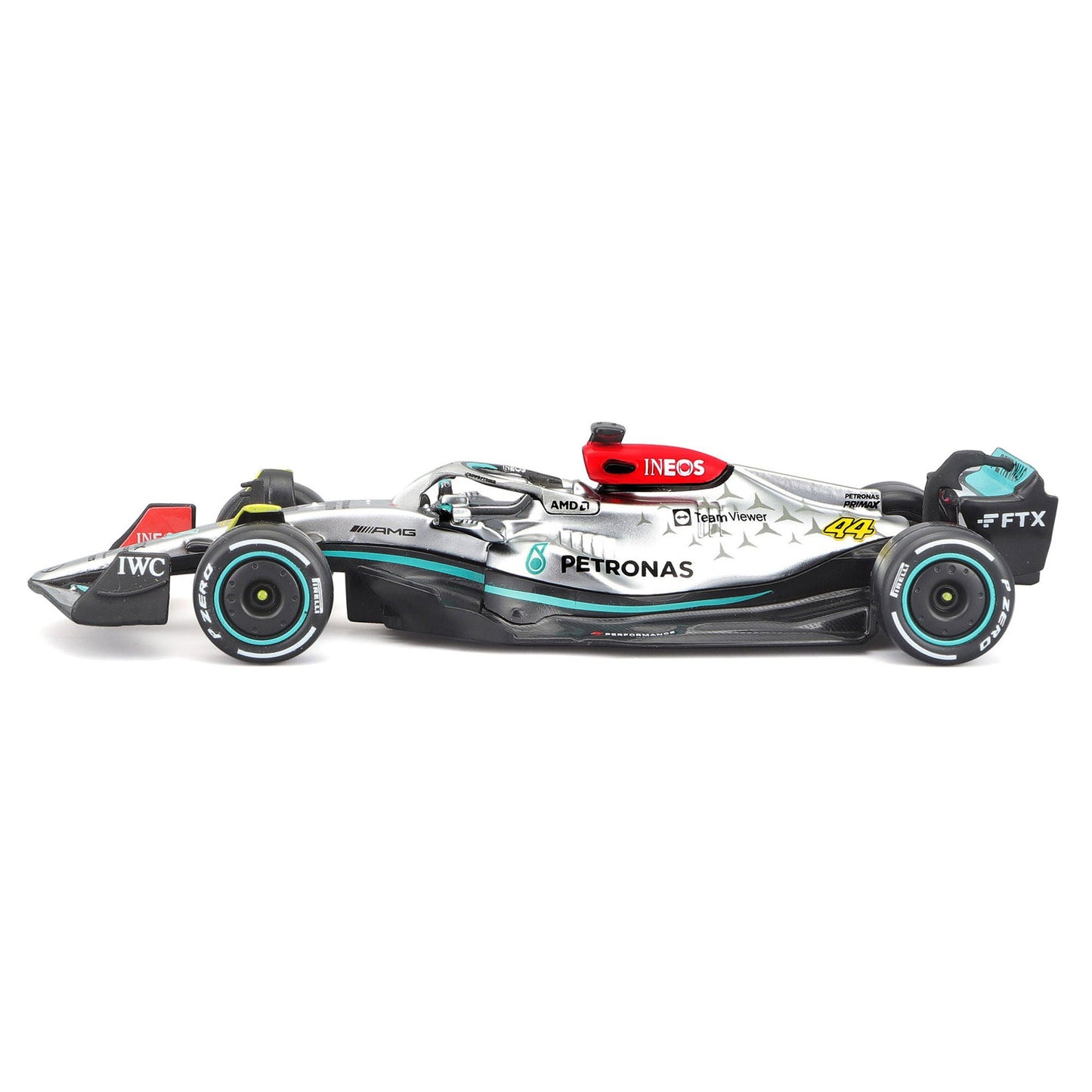 Bburago 1:43 2022 F-1 Mercedes AMG W13 Hamilton
