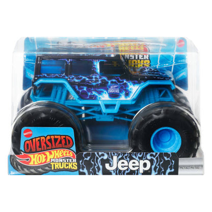Hot Wheels Monster Trucks Oversized Toy Vehicle Jeep