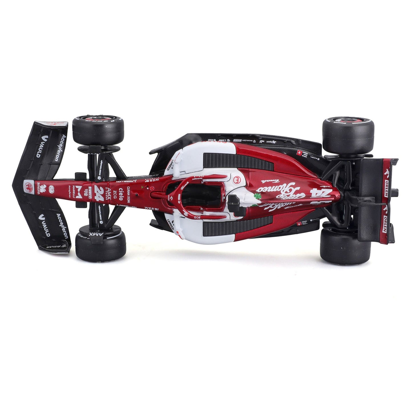 Bburago 1:43 2022 F-1 Alfa Romeo C42 #24 Zhou