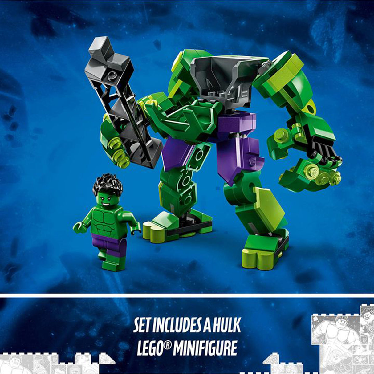 Lego Marvel 76241 Hulk Mech Armor 138 Peças - Ri Happy