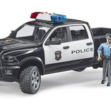 Bruder 1/16 Police Ram 2500 with Policeman Officer