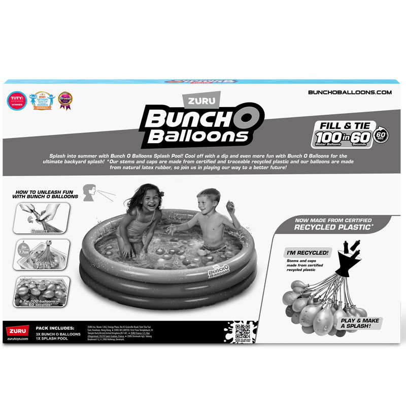 ZURU Bunch O Balloons Splash Pool with 100 Water Balloons