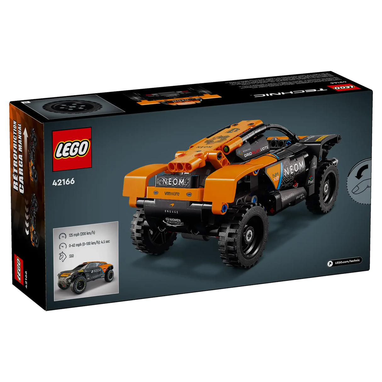 LEGO Technic NEOM McLaren Extreme E Race Car 42166, (252-pieces)
