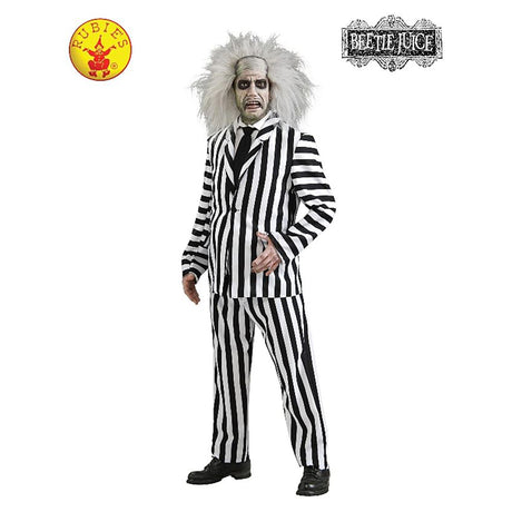 Rubies Beetlejuice Deluxe Adult Costume (One Size)